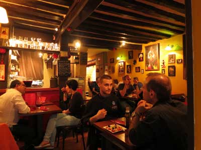 salle restaurant espagnol à Paris El jamoncito